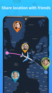 اسکرین شات برنامه Live Flight Tracker - Radar 6