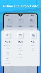 اسکرین شات برنامه Live Flight Tracker - Radar 7