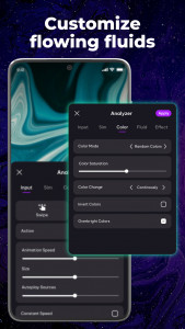 اسکرین شات 4 برنامه 4D Wallpaper: Fluid Simulation