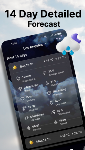 اسکرین شات برنامه WeatherPlus: Radar&Air Quality 5