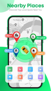 اسکرین شات 4 برنامه AI GPS Navigation & Maps
