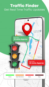اسکرین شات 2 برنامه Live GPS Satellite - Earth Map