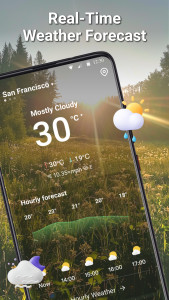 اسکرین شات برنامه Weather Tracker-Live forecast 1