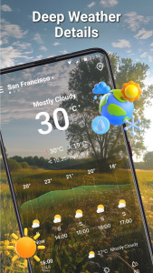 اسکرین شات برنامه Weather Tracker-Live forecast 2