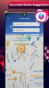 اسکرین شات برنامه Offline Maps– GPS & Navigation 5