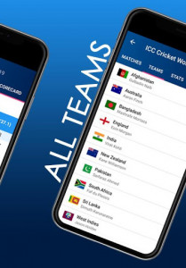 اسکرین شات برنامه Live Line for Cricket: world cup 2019 2