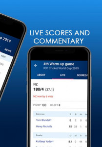 اسکرین شات برنامه Live Line for Cricket: world cup 2019 4