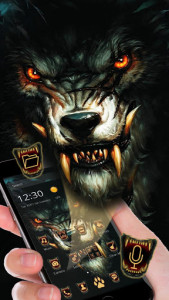 اسکرین شات برنامه Blood, Wolf, King Theme & Live Wallpaper 3