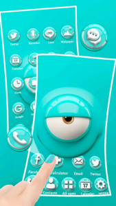 اسکرین شات برنامه One, Eye, Emoji Themes, Live Wallpaper 3