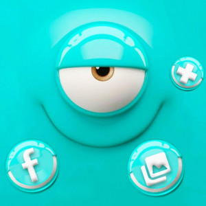 اسکرین شات برنامه One, Eye, Emoji Themes, Live Wallpaper 4