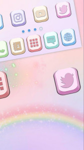 اسکرین شات برنامه Rainbow, Icon Themes, Live Wallpaper 3