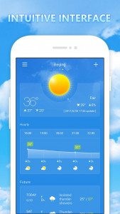 اسکرین شات برنامه Weather 1