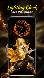 اسکرین شات برنامه Animated clock wallpaper 5