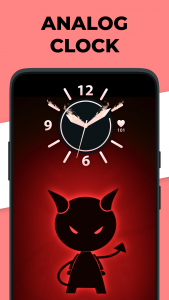 اسکرین شات برنامه Live Clock wallpaper app 2