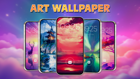 اسکرین شات برنامه Lively Lock Screen Wallpapers 1