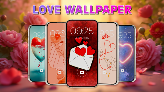 اسکرین شات 4 برنامه Lively Lock Screen Wallpapers