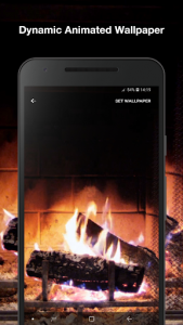اسکرین شات برنامه 3D Fireplace Live Wallpaper 2