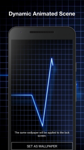 اسکرین شات برنامه Heart Rate Live Wallpaper 2