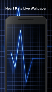 اسکرین شات برنامه Heart Rate Live Wallpaper 4