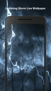 اسکرین شات برنامه Lightning Storm Live Wallpaper 4