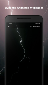 اسکرین شات برنامه Real Lightning Storm Wallpaper 2