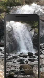 اسکرین شات برنامه Waterfall Live Wallpaper 2