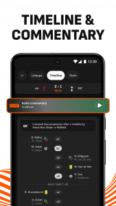 اسکرین شات 5 برنامه LiveScore: Live Sports Scores