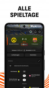 اسکرین شات 3 برنامه LiveScore Live-Sportergebnisse
