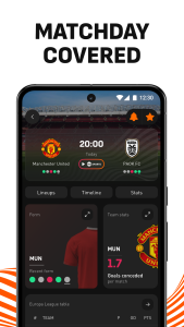 اسکرین شات 3 برنامه LiveScore: Live Sports Scores
