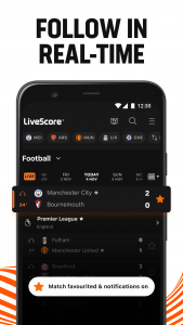 اسکرین شات برنامه LiveScore: Live Sports Scores 3