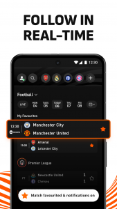 اسکرین شات برنامه LiveScore: Live Sports Scores 4