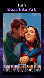 اسکرین شات 3 برنامه AI Art Photo - Live Wallpaper