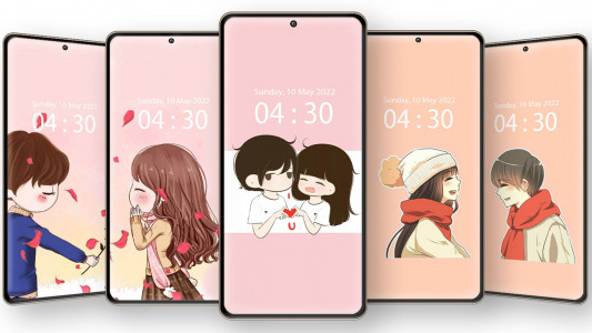 اسکرین شات 4 برنامه Couple Wallpaper HD