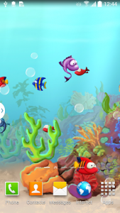 اسکرین شات برنامه Aquarium Live Wallpaper 3