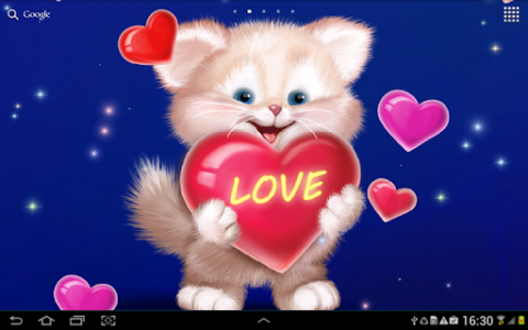 Cute Cat Live Wallpaper HD  AppRecs