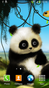 اسکرین شات برنامه Panda Live Wallpaper 6
