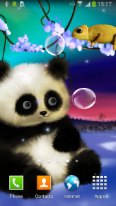 اسکرین شات برنامه Panda Live Wallpaper 4