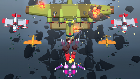 اسکرین شات 8 بازی Burning Sky: Aircraft Combat