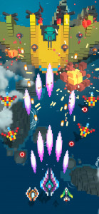 اسکرین شات بازی Sky Wings: Pixel Fighter 3D 4