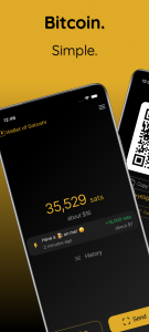 اسکرین شات برنامه Wallet of Satoshi 1