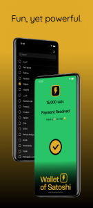 اسکرین شات برنامه Wallet of Satoshi 5