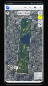 اسکرین شات برنامه Maps Distance Calculator 3