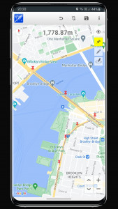 اسکرین شات برنامه Maps Distance Calculator 1