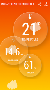 اسکرین شات برنامه Thermometer 6