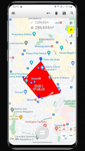 اسکرین شات برنامه Maps Area Calculator 1