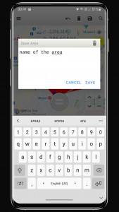 اسکرین شات برنامه Maps Area Calculator 6