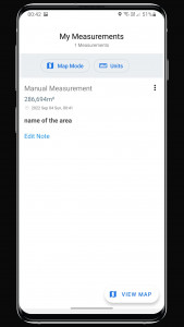 اسکرین شات برنامه Maps Area Calculator 2