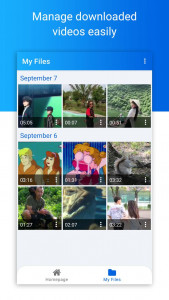 اسکرین شات برنامه Video downloader for Facebook 5