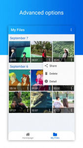اسکرین شات برنامه Video downloader for Facebook 6