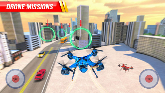 اسکرین شات بازی Drone Attack Flight Game 2020-New Spy Drone Games 4